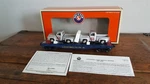 Lionel Atsf Flatcar W/ (2) Santa Fe Ford Pick Ups 6-17563 Scale. Fixed Price $56.99.