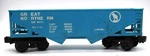 Vtg Lionel O27 Scale Great Northern Gn #9011 Twin Two Bay Hopper Metal Wheels. Fixed Price $25.00.
