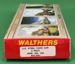 Walthers #932-3091 U.s. Steel Coke Car 3-PACK Ho Scale Sealed Nos. Fixed Price $39.50.