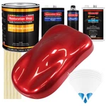 Firethorn Red Pearl Slow 1 Gallon Auto Car Paint Kit Urethane Basecoat Clearcoat. Fixed Price $400.99.