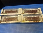 Lot Of Proto 2000 Ho Scale B&o Mather 40' Stock Cars Single And Double Deck. Fixed Price $70.00.
