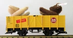 Lgb 44210 Yellow Steiff Gondola Car With Teddy Bear. Fixed Price $159.95.