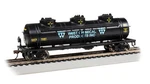 Bachmann Ho 40' 3-DOME Tank Car West Chemical Gatx #70487 17116. Fixed Price $45.98.