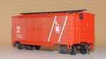 Model Power 40' Wooden Dd Box Car Central New Jersey Rd# 20647 - Ho. Fixed Price $12.00.