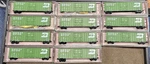 Scale - Mdc Roundhouse 8363 Boxcar, 50', Fmc, 5077 Burlington Northern. Fixed Price $144.00.