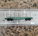 Z Scale 52500120 40' Flat Car Penn Central, Micro-trains Line. Fixed Price $21.99.