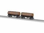 Lionel 1926590 Ny & Penna Skeleton Log Car 2-PACK #2 Mib/new. Fixed Price $154.99.