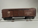 Vintage Lionel Trains No. 61100 Pennsylvania Automobiles Box Car Double Door. Fixed Price $14.00.