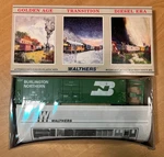 Walthers Ho-scale 50 Burlington Northern Boxcar Kit #932-4756 Brand New!!. Fixed Price $14.95.