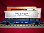 Mth 30-76514 Nickel Plate Road High Speed Freight Service Flatcar W 40' Trailer. Fixed Price $49.87.