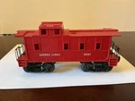 Vintage 027 Gauge Lionel Lines 6047 Red Caboose. Fixed Price $7.99.