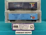 69112 Micro Trains Snowboy & Snowmaid Reefer 2-PACK Scale Holiday New. Fixed Price $39.95.