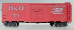 C&bt Shops Rtr 40 Aar Boxcar B&o Sentinel Service #467443 W/box Kadees. Fixed Price $13.00.