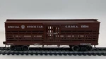 Roundhouse Southern Pacific 36 Stock Car Ghsa 13504 Metal Wheels Kadee. Fixed Price $23.99.