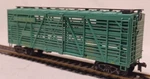 Ho Scale Athearn Yellow Box Atsf Santa Fe 40' Stock Car #50656 Nicely Built-up. Fixed Price $20.99.