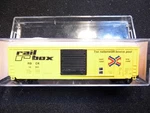 Roundhouse 8121 50' Ribbed Boxcar, Rail 14001 Ln M-m Couplers. Fixed Price $13.99.