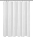 Short Fabric Shower Curtain Liner 72X60 White Hotel Quality Washable. Fixed Price $20.94.