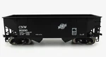 Vintage Atlas 1864 Scale Cnw 2 Bay Offset Side Hopper Road #50330. Fixed Price $28.50.