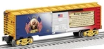 Lionel 6-39337 Gauge George Washington Boxcar Ln/box. Fixed Price $69.99.