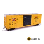 Exactrail Ho Trinity 6275 50' Boxcar Ttx/fbox 'mid 2010-NEW Logo Patch Scheme. Fixed Price $49.99.