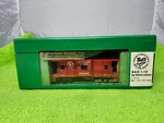 Ho Scale Overland Models B&o "I-5BA" Bay Window Painted Brass Caboose. Fixed Price $120.00.
