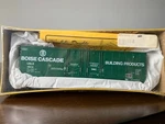 Details West #BC-507 Boise Cascade 50' Double P.d. Box Car #15014 Kit 1/87. Fixed Price $18.99.