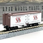 Micro-trains Scale 58020 Schwarzchild Sulzberger Wood Sheathed Ice Reefer 1675. Fixed Price $14.99.
