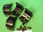 Weaver Detachable Pivot Mount Rings 1" Low Black Used W37. Fixed Price $25.00.