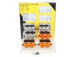K-line K672-2171A Wp 6-PACK Ore Cars Ln/box. Fixed Price $90.99.