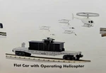 Mth 30-79340 L&n Flet Car W/operating Helicopter Gauge/ New. Fixed Price $98.95.