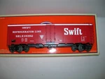 Lionel 6-17354 Swift Steel Reefer Scale Size Boxed "was $59.95, Lot #42143. Fixed Price $39.00.
