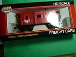 Model Power 36' Bay Window Caboose #98241 Atsf W/knuckle Couplers Ho. Fixed Price $6.75.
