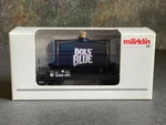 Marklin 44525 Ho Bols Blue Glass Tank Car Nib. Fixed Price $45.99.
