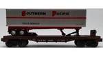 Lionel Southern Pacific W/ Trailer 6-36086! Gauge Intermodal. Fixed Price $59.95.