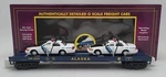 Mth 20-98518 Alaska Flat #12805 With Ford State Trooper Cars Ln/box. Fixed Price $87.99.