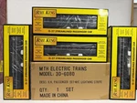 Mth Railking 30-6080 6081 Nyc Lightning Stripe Passenger Set O-27 Cars Lnib C4. Fixed Price $175.00.