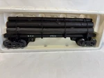 K-line New York Central Car With Logs, O-gauge Model K663-17511. Fixed Price $21.49.