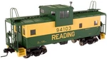 Atlas Trains #7604-1 Reading Extended Vision Caboose #94101, Scale, 2-RAIL. Fixed Price $90.00.