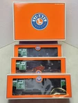 Lionel 6-17417 Gauge Burlington Northern Rotary Bathtub Gondolas (set Of 3) Ln. Fixed Price $125.00.