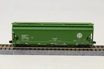 Scale Micro Trains 94110 3-BAY Acf Covered Hopper Bnsf 422033 Green. Fixed Price $19.89.