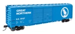Walthers Ho Scale 50' Aar Improved Double-door Boxcar Great Northern #35127. Fixed Price $33.98.