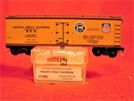 Mtl 47060 Pacific Fruit Express 40' Wood Reefer #18985 'mint' N-scale. Fixed Price $42.95.