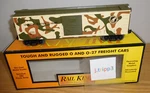 Mth Railking 30-74221 United States U.s. Army Camo Dodx Boxcar Gauge Toy Train. Fixed Price $54.95.