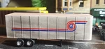 Walthers 933-1414 HO=1/87 Gi Trucking 32' Van Trailer-built-rtr-weathered-layout. Fixed Price $12.98.
