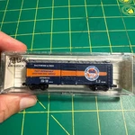 Atlas 3431 N Scale Baltimore & Ohio 40' PS-1 Boxcar #468800. Fixed Price $12.47.