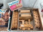 Vintage Lionel Happy Huff Puff 1970S Resin Plastic Children's Toy Train Set. Fixed Price $30.00.