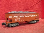 American Flyer 24219 Western Maryland Coal Hopper. Fixed Price $29.95.