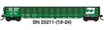Trainworx Bn 52'6'' Gondola - #2521121. Fixed Price $29.99.