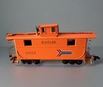 Roundhouse Bev-bel 4998-1 Amtrak 2-WINDOW Steel Caboose 14022. Fixed Price $10.00.