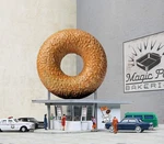 Walthers Cornerstone Hole-in-one Donut Shop Train 1.50" X 2.88" Gauge. Fixed Price $38.99.